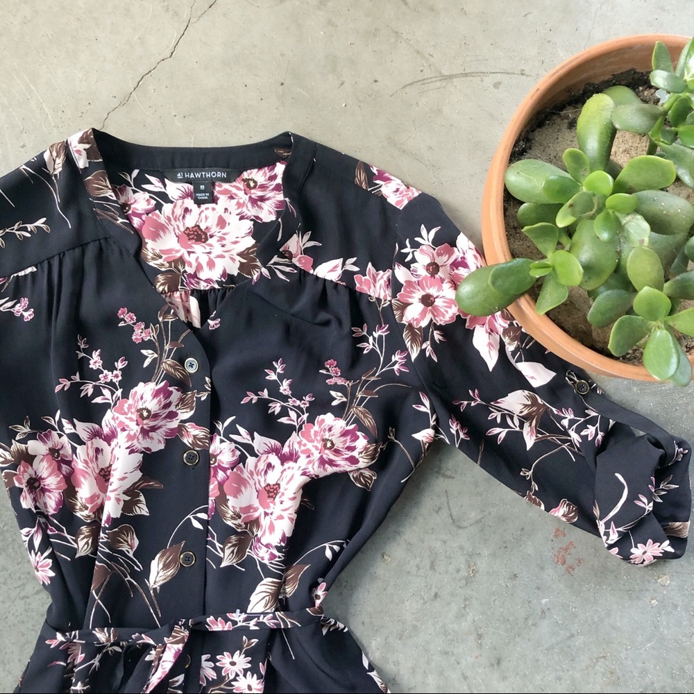 NWOT 41 Hawthorn Cristen Shirt Dress XS